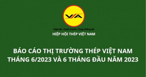 Tình hình thị trường thép Việt Nam tháng 6/2023 và 6 tháng đầu năm 2023