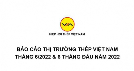 Tình hình thị trường thép Việt Nam tháng 6/2022 và 6 tháng đầu năm 2022